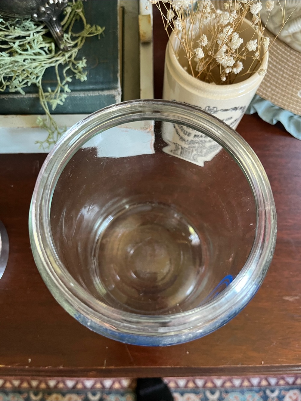 Vintage glass medical apothecary jar - Picture 2 of 12